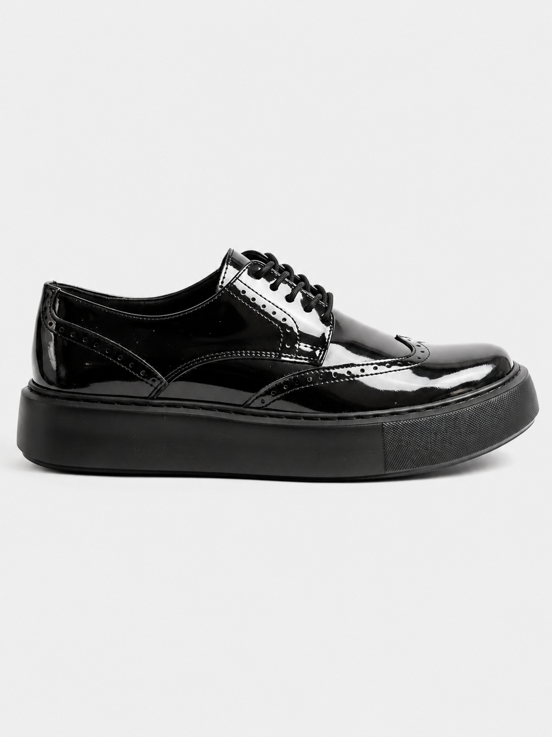 Empoli Patent Noir patent dress shoe in black by Apollo Moda