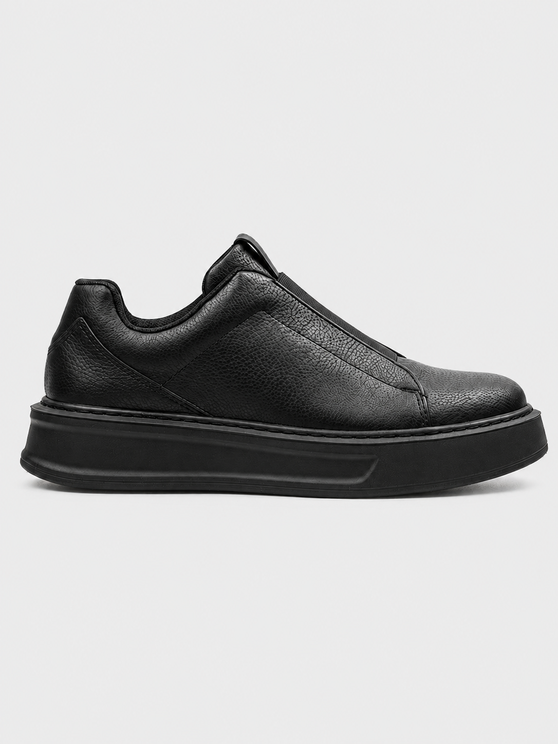 Izmir X-2 slip-on sneaker in black by Apollo Moda