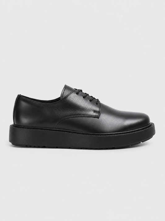 Lazio Midnight Prestige dress shoe in black by Apollo Moda