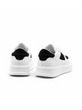 Apollo Moda men's Artemis Orion sneaker with contrast black panels, fourth angle