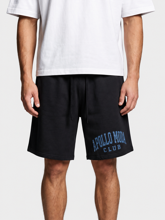 Club Collegiate heavyweight sweat shorts by Apollo Moda, main product view