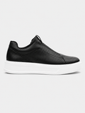 Izmir X-4 slip-on sneaker in black by Apollo Moda