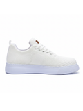 Kotor Pure Serenity knit casual sneaker in white by Apollo Moda, view 6