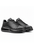 Stark Eclipse Collection casual sneaker in all black by Apollo Moda, view 3